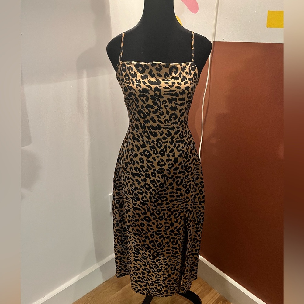 Missguided Cami Tieback Aline Maxi Dress